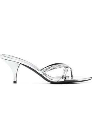 Tom Ford Mules con efecto metalizado