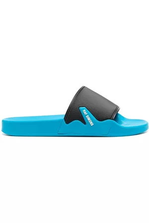 RAF SIMONS Flip flops con tira en contraste
