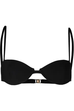 Totême Top de bikini con tiras cruzadas