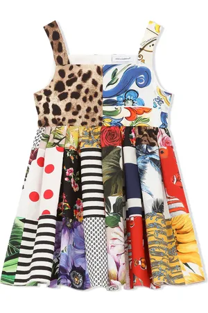 Dolce & Gabbana Vestido con estampado gráfico