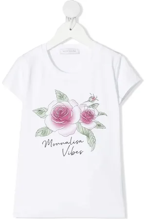 MONNALISA Playera con estampado floral