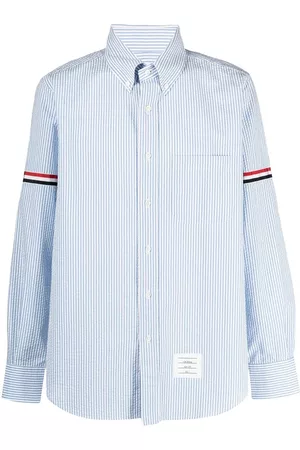 Thom Browne Camisa con motivo de rayas