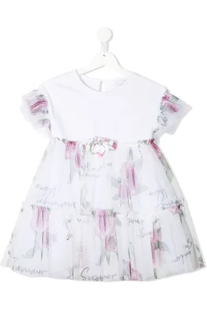 MONNALISA Vestido corto con estampado floral