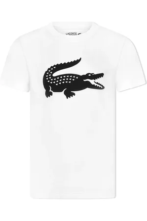 Lacoste Playera con cuello redondo