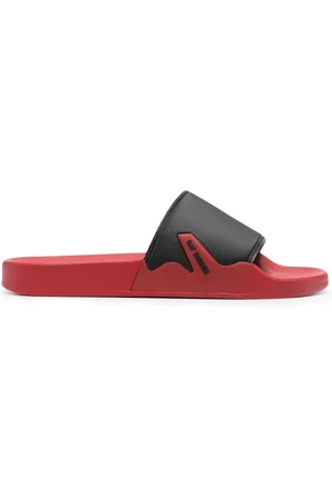 RAF SIMONS Sandalias con correa en contraste