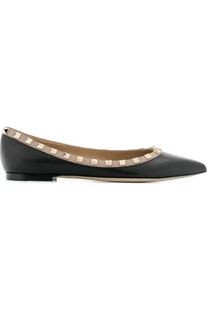 VALENTINO GARAVANI Flats con detalles Rockstud