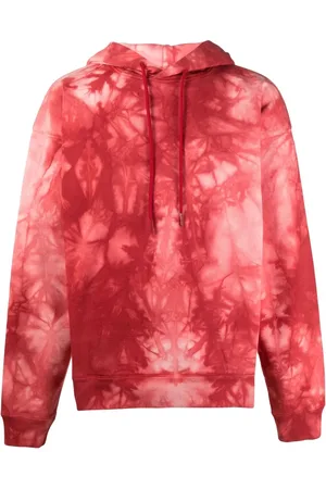 MARTINE ROSE Hoodie con estampado tie-dye