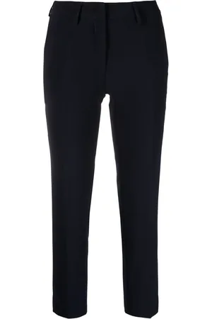 BLANCA Pantalones capri con cierre oculto