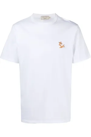 Maison Kitsuné Playera Chillax Fox con logo