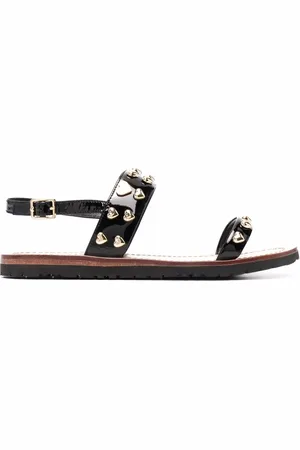 Moschino Sandalias con apliques de corazones