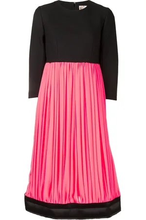 Comme des Garçons Vestido con diseño colour block