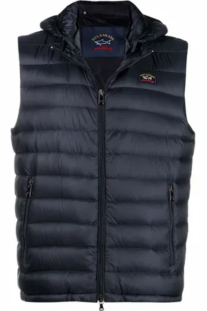 Paul & Shark Chaleco ligero con capucha removible