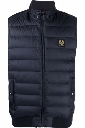 Belstaff Chaleco capitonado con parche del logo