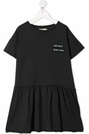 Le pandorine Vestido ajustado con cuello redondo