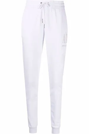 Armani Exchange Pants con logo estampado