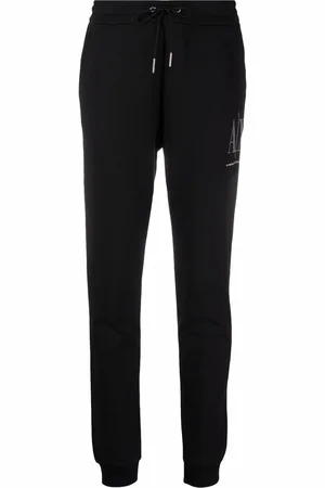 Armani Exchange Pants con logo estampado