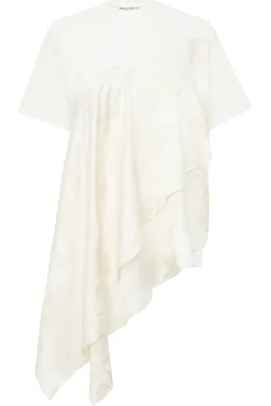 J.W.Anderson Playera asimétrica con motivo floral