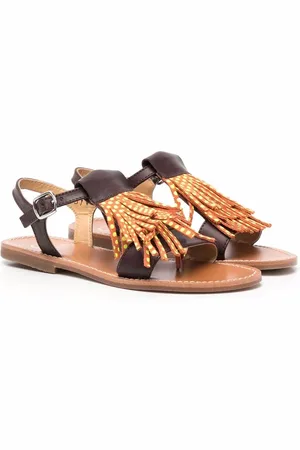GALLUCCI Sandalias con detalle de borlas