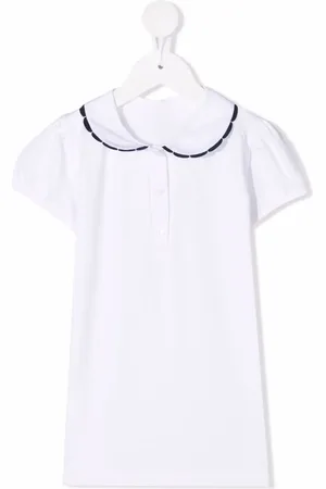 SIOLA Playera tipo polo con ribete en contraste