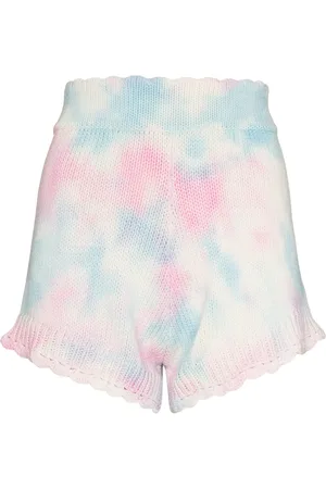 LOVESHACKFANCY Shorts tejidos Karissa
