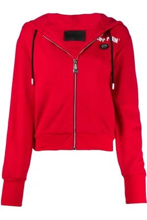 Philipp Plein Sudadera con capucha y logo estampado