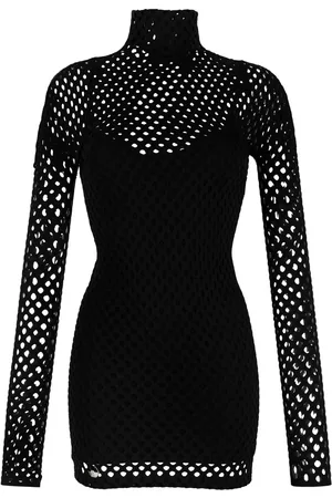 Philipp Plein Vestido corto con mangas largas