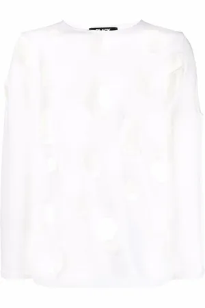 Comme des Garçons Suéter con aberturas