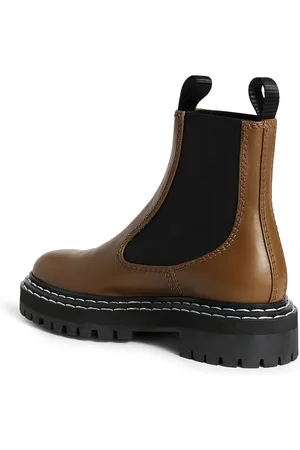 Proenza Schouler Botines con costuras en contraste