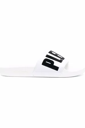Philipp Plein Sandalias con logo estampado