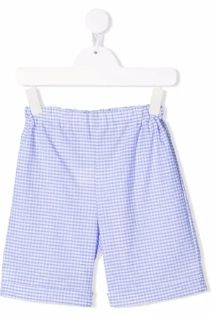 SIOLA Shorts con estampado de cuadros