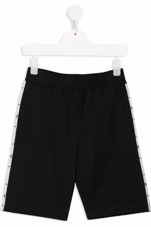 Emporio Armani Pants con franjas del logo