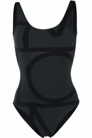 Totême Traje de baño con monograma
