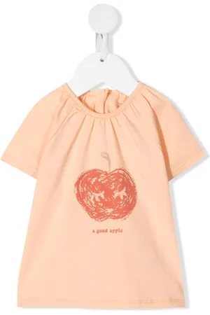 KNOT Playera con manzana estampada