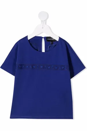 Emporio Armani Playera con logo estampado