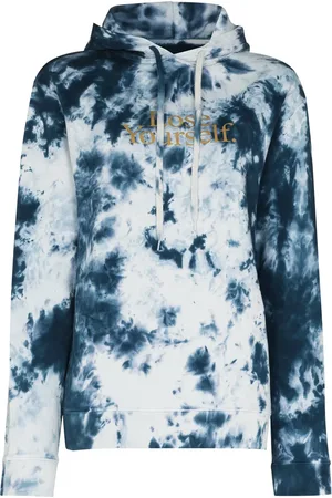 Paco rabanne Hoodie con estampado tie-dye