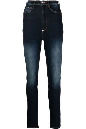 Philipp Plein Leggins con efecto lavado