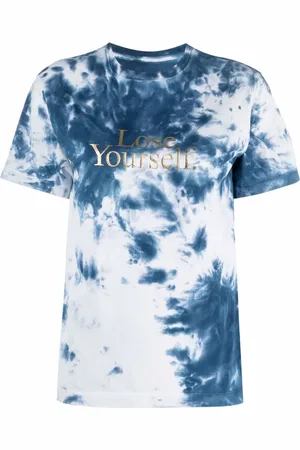 Paco rabanne Playera con estampado tie-dye