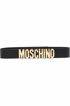 Moschino Cinturón con logo de letras