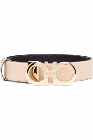 Salvatore Ferragamo Cinturón Gancini reversible