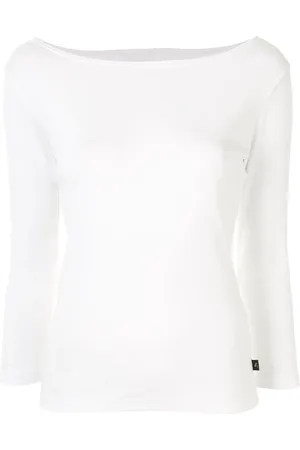 AGNÈS B. Top con cuello barco