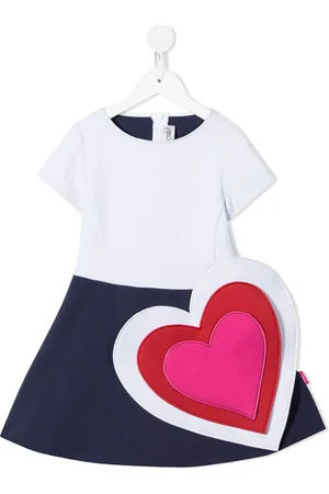 Simonetta Vestido con parche de corazón