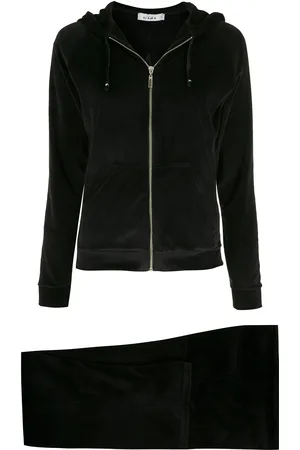 AMIR SLAMA Jumpsuit de velour con cierre