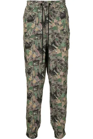 Iceberg Pants con estampado militar gráfico