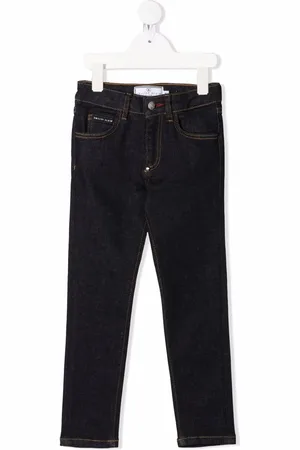 Philipp Plein Jeans rectos con tiro medio