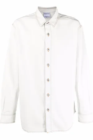 MARCELO BURLON Camisa Cross Wolf de manga larga
