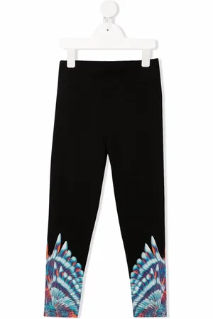 MARCELO BURLON Pantalones con estampado Wings