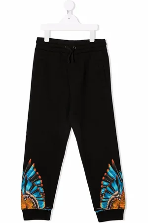 MARCELO BURLON Pants con estampado Wings