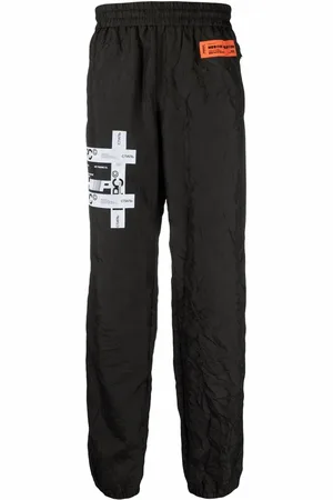 Heron Preston Pants con parche del logo