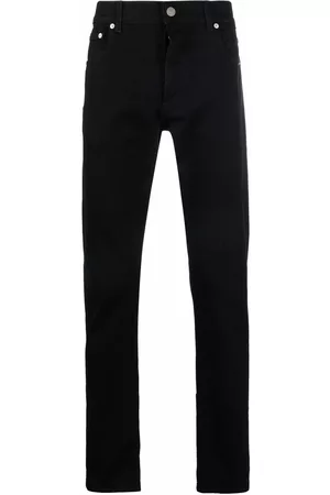 Alexander McQueen Jeans slim con logo estampado