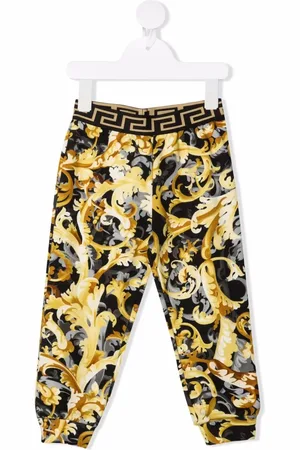 VERSACE Pants con estampado Barocco